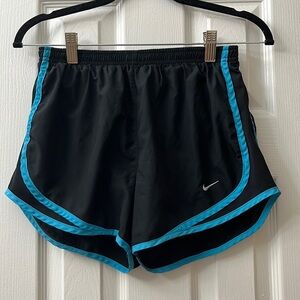 Black and Blue Nike Dri-Fit Shorts